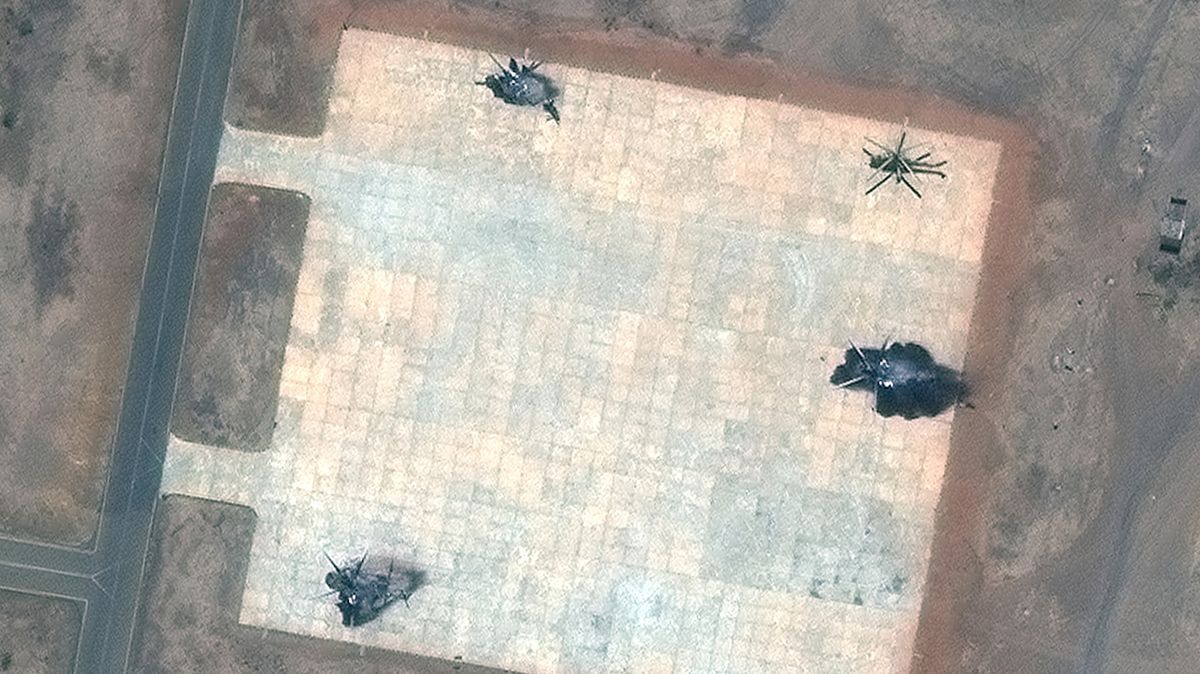 Satelitní snímky ukazují boje v Súdánu z nadhledu